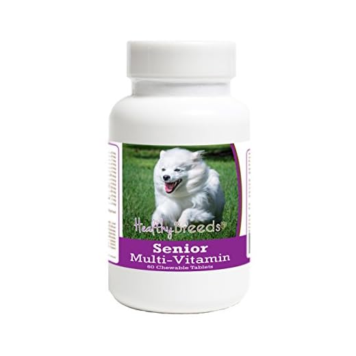 Healthy Breeds American Eskimo Dog Senior Dog Multivitamin Tablets 60 Count