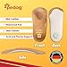Pedag Holiday | 3/4 Length Sheepskin Orthotic Inserts | Handmade in Germany | Arch Support | Metatarsal Pad | Heel Cushion | Fits Low Profile Tight Shoes | Tan | 1 Pair | US Men 11 / EU 44