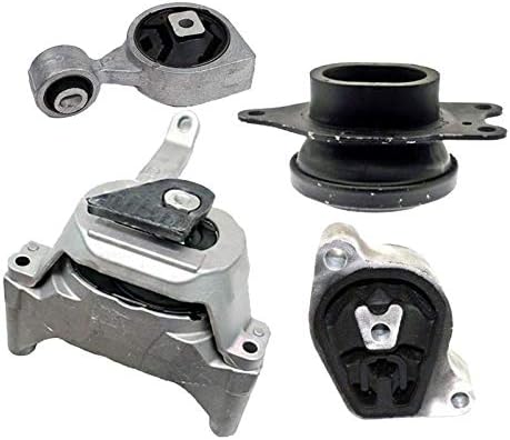 K1975 Fits 2002-2007 Nissan Altima 2.5L AUTO CVT Trans Engine Motor & Trans Mount 4pcs : A4353, A4339, A4350, A4340