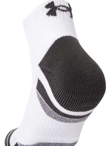 Under Armour Unisex UA Performance Tech 3pk Low Socks, LG - Image 4