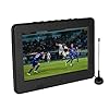 Yoidesu 7 Inch Portable Widescreen TV, 1080P LED ATSC Analog Television for Car Camping Outdoor Kitchen, Mini Digital TV with 1500mAh Rechargeable Battery USB TF