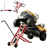 XMTECH Hydraulischer Rasentraktor Heber 227 kg – Rasenmäher...