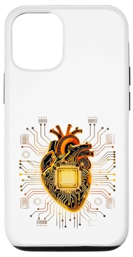 ��U�w �n�[�g CPU �}�U�[�{�[�h �e�b�N�O���t�B�b�N �X�}�z�P�[�X iPhone 12/12 Pro �p