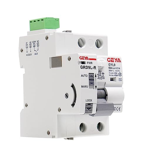 RCD ELCB disjoncteur différentiel 2P 40A 300mA avec module réenclencheur GRD9L automatique - 2