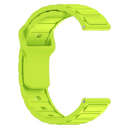 Image of ACM Watch Strap Silicone Belt 22mm compatible with Universal 22mm Size Replacement Strap Smartwatch Sports Button Closure Band