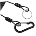 BESPORTBLE Portable Coiled Lanyard for Fishing Retractable Tether Spring Lanyard Protective Safety Rope