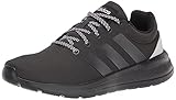 adidas Men's Lite Racer CLN 2.0 Running Shoe, Carbon/Carbon/White, 8
