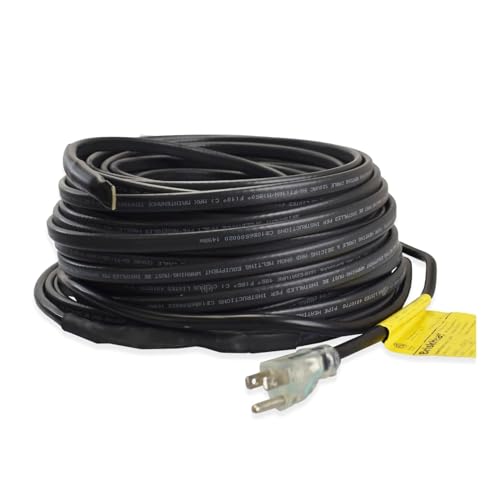 BriskHeat FFSL1-50 SpeedTrace Self-Regulating Heating Cable, Polymer