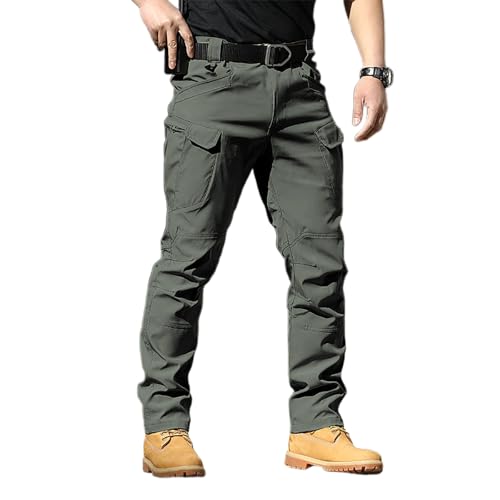 Pantaloni Trekking Uomo Pantaloni Uomo Invernali Da Lavoro Pelle Softair Tecnici Lino Estivi Pantalone Con Tasche Carabinieri Abbigliamento Laterali Calzoni Cargo Mimetici Elasticizzati Equitazione