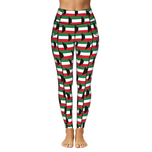 Leggings de Kuwait para mujer sin transparencias y con bolsillos útiles 2