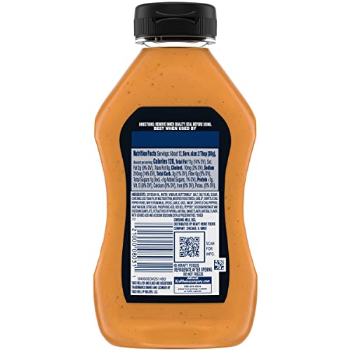 Taco Bell Creamy Chipotle Sauce, 12 fl. oz. Bottle (Pack of 4)