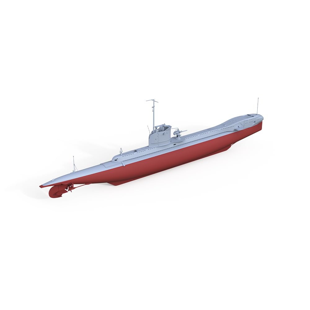 MRY-SFW SSC72955S-A 1/72 zestaw do budowy modeli wojskowych, brytyjski okręt podwodny klasy Undine, pełny kadłub, segmentowy kadłub