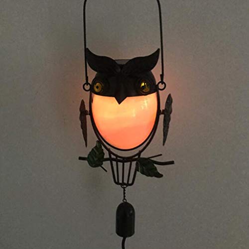 gazechimp Solar LED Luz Coruja Lâmpada Paisagem Colorida Lâmpada Caminho Ao Ar Livre Quintal Decoraç
