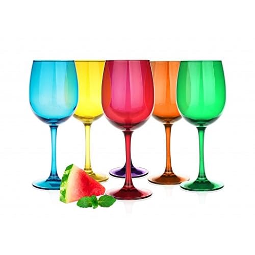 Copas de vino 300 ml en paquetes de 6 Mix Copa de vino copas de vino rojo vino blanco cristal