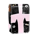 Mini bolsa portátil perfecta para viajar: ligera y fácil de poner en el bolso. Dimensiones: 2.7 x 0.8 x 3.7 pulgadas. Perfecto para contener hasta 3 pintalabios. También puede contener algunas tarjetas de crédito. Es impresionante para senderismo, viajes, camping, fiestas, etc. con suficiente espacio para las pertenencias.
