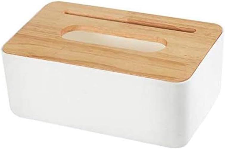 Tissue Box Holder Rectangular Bathroom Holders,Countertop Dispenser Cover Rectangle for, Bedroom, Living Room