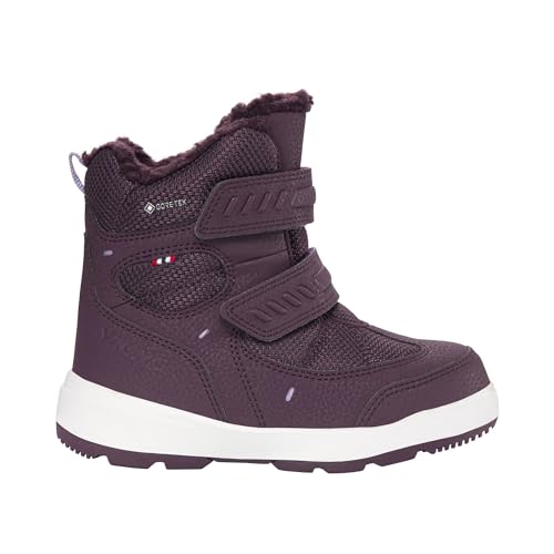 Viking Toasty Warm Gtx 2v unisex – barn Snöbåt, Druva lila, 31 EU Bred