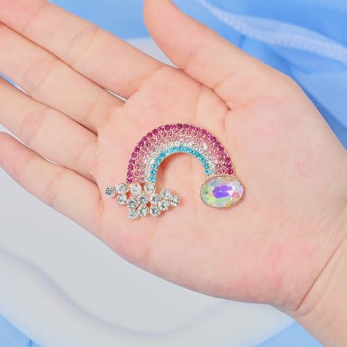 Image of Rhinestone Brooch Crystal Brooches for Women Pin Wedding Fashion Brooches Jewelry Accessories,Women Gift