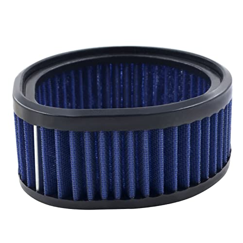 Ahl Motorcycle High Flow Air Filter Reusable Air Cleaner Compatible With Harley Model S&S Super E And G Series Carb/Carburetor With Teardrop Washable & Reusable 12-579 #TOP5