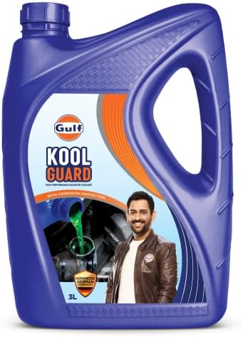 Gulf Kool Guard [3 L] High Performance Radiator Coolant : Amazon.in ...