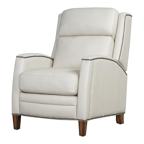 Sillón reclinable tipo pushback color Perla