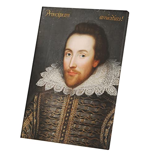 Toile imprimée Shakespeare 40 cm x 58 cm : l'esprit des grands écrivains chez vous