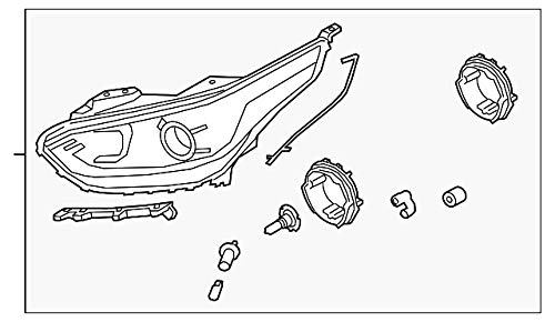 KIA LAMP Assy-Head,LH