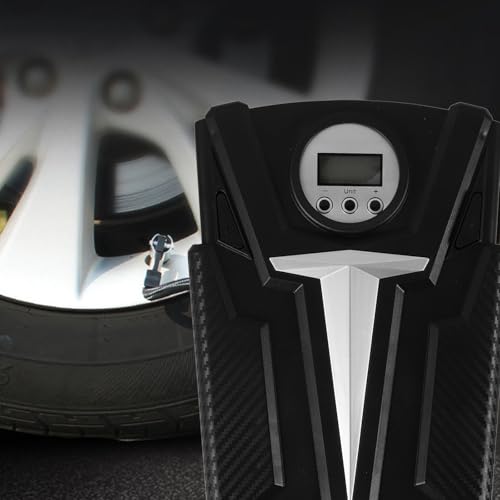 Pneus de voiture bien gonflés lors de vos trajets grâce au gonfleur portable électrique avec lampe LED - 7
