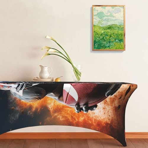 Nappe élasthanne imperméable et infroissable pour table 1,8 m - 7