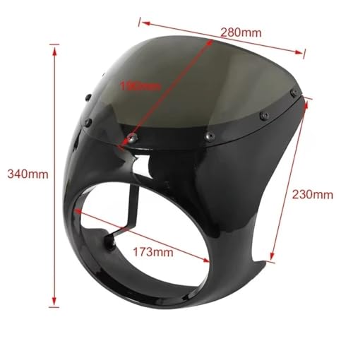 Protection anti-chute phare moto 7 pouces, accessoire idéal pour sorties tout-terrain