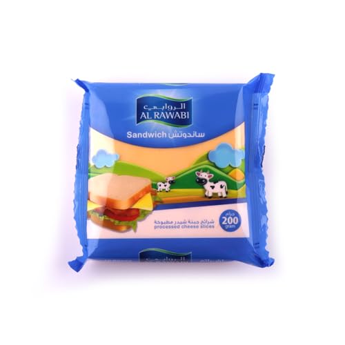 Al Rawabi Sandwich Cheese Slices 200g