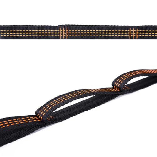 Arbre suspendu hamac sangles réglables 1.5m 11 loops pour corde escalade