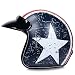 Towel Rings Capitaine Amérique Casque De Moto ​rétro Demi-Casque Cyclomoteur Adulte Cruiser Casque Hommes Et Femmes Casque De Scooter Style Rétro (55-64 Cm)