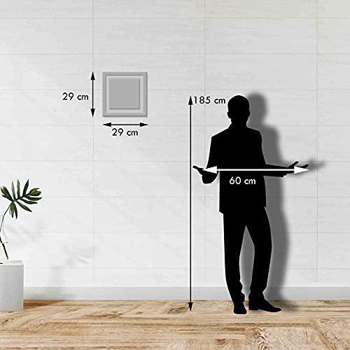 Quadro mattonella Ceramica Modern White 29x29 cm