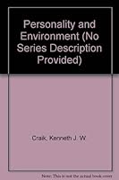 Personality and Environment (No Series Description Provided) 0803910231 Book Cover