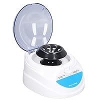 Mini-Zentrifuge, Zentrifugenmaschine für Labor, 0,2ml-5ml Röhrchen, 4000 U/min, 810 X G, Geräuscharm, Tragbar, Desktop-Labor-gerät