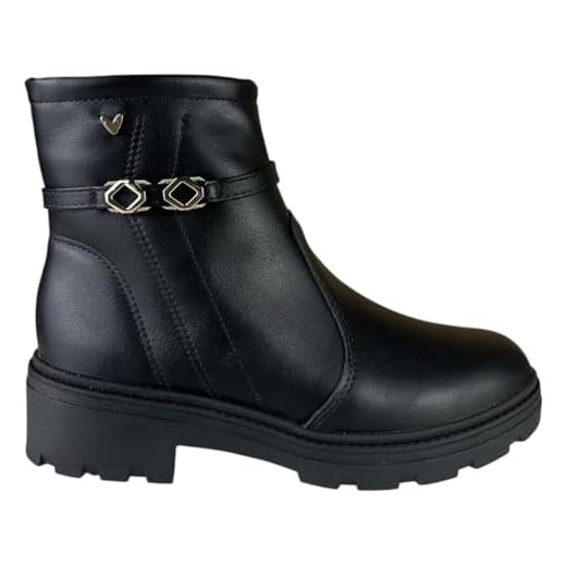 Bota Feminina Mississipi Cano Curto Tratorada Preto - 34