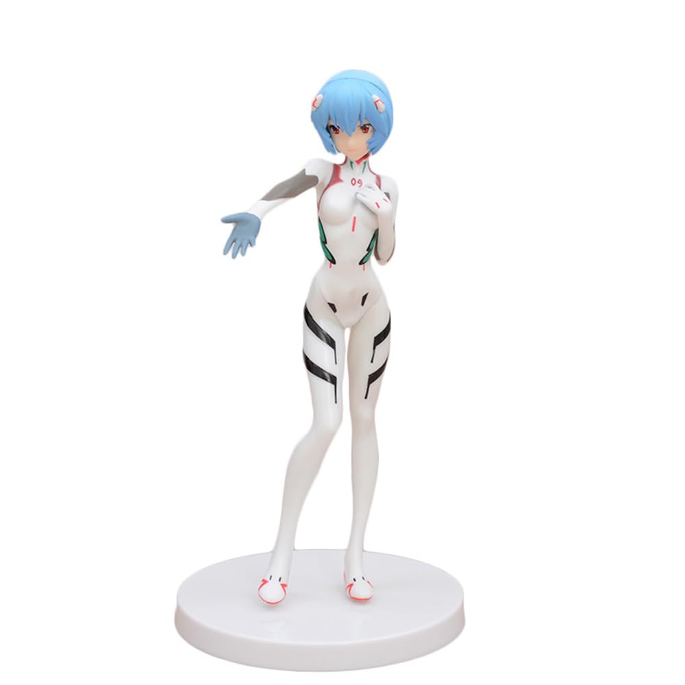 Jilijia Ayanami Rei Action Figure Anime Standing Position Model Combat Version PVC Statue Decoration Car Office Ornaments 20CM