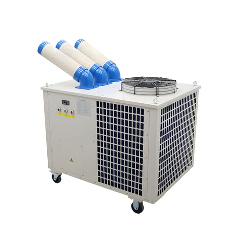 Banfluxion 220V Commercial Industrial Air Conditioner Portable Industrial Spot Cooler 3150W Mobile Air Conditioner 1550m³/h 29800BTU