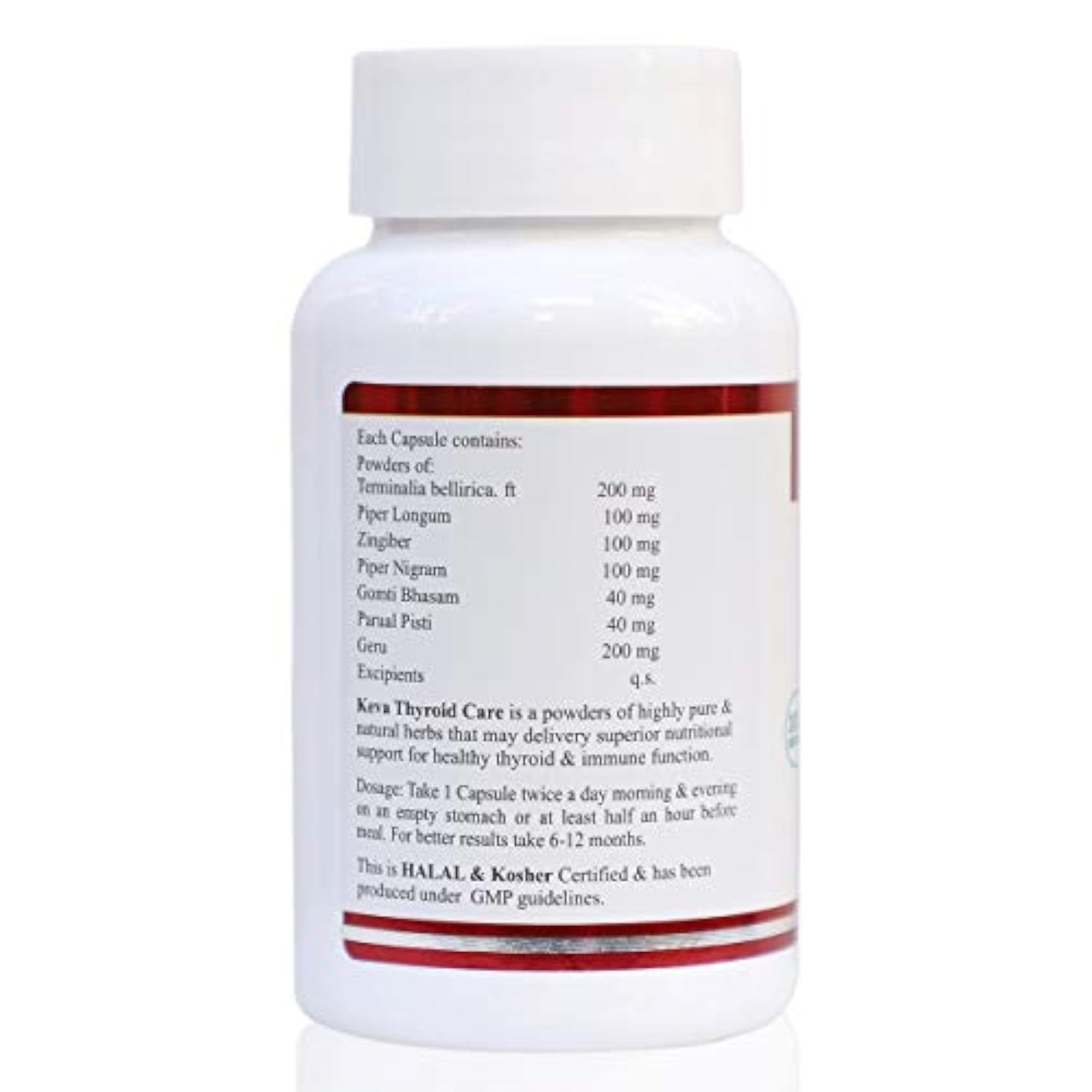 Keva Thyroid Care Capsules for Healthy Metabolism and Energy