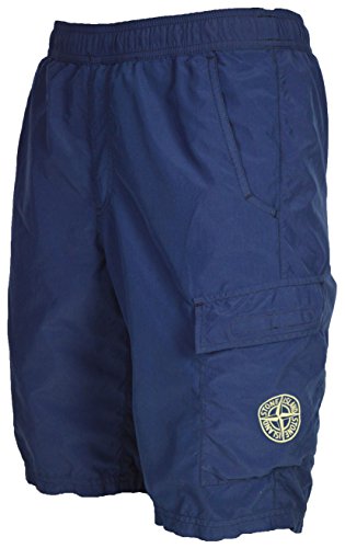Stone Island Junior Boy`s Swim Shorts - 6816B0314 (10 Years, Navy)