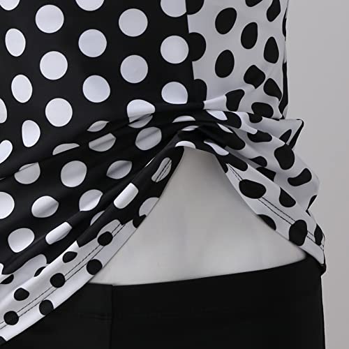 Tankini bandeau imprimé deux pièces : la solution coupe ample pour un confort total - 5