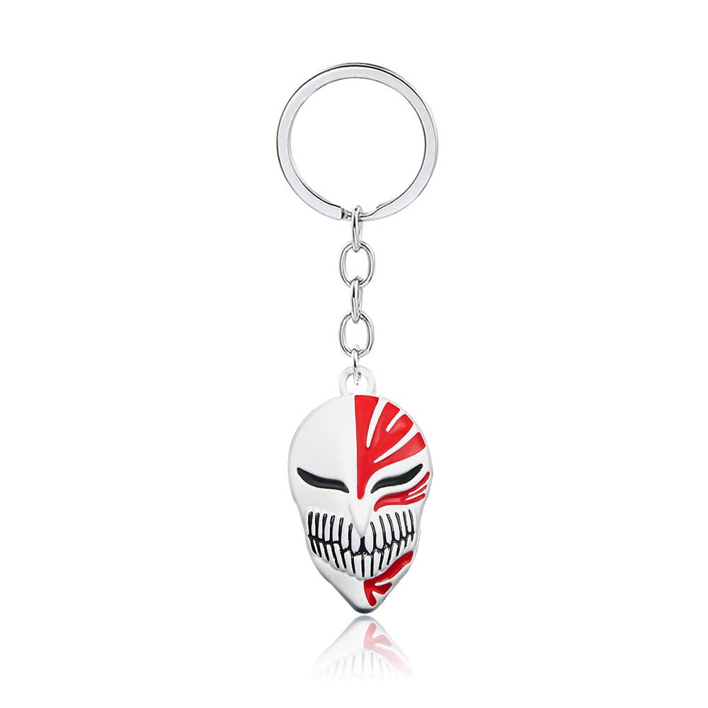 Kurosaki Ichigo Grimmjow 6 Symbol Keychain Ulquiorra Cifer Death Seal of Approval Keyring Cosplay (F)