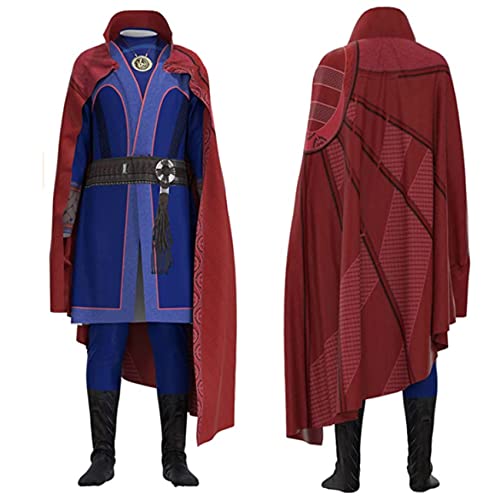 BADJAS Disfraz de Doctor Strange para niños Adultos Traje de superhéroe para fiesta de cosplay de...