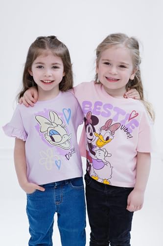 Image of Disney Girls' 2-Pack Short Sleeve T-Shirts for Baby & Kids