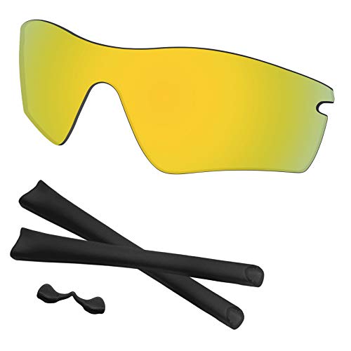 Image of Radar Path Lenses & Rubber Kits Replacement for Oakley Sunglass Polarized
