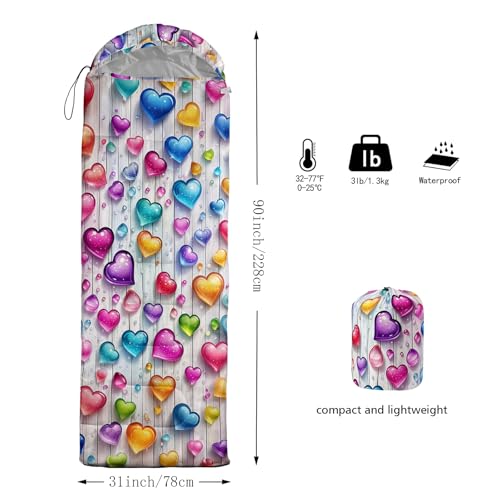 AILONEN Bolsa de Dormir para Adultos, Blue Moon Star Letter E Monogram Impresa en 3D HD, Saco de Camping Ligero de Microfibra con Bolsa de Transporte, Colchón para Senderismo y Viaje al Aire Libre miniatura 2