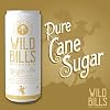 Wild Bill's Ginger Ale Soda Classic Craft Soda Pop Soft Drinks, Sodas Made with Pure Cane Sugar, Caffeine Free, NO High Fructose Corn Syrup, Gluten Free, Vegan, Low Sodium, 12 Oz 12 Pack