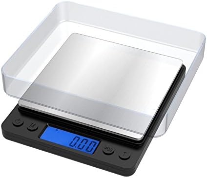Ascher Electronic Portable Digital Weighing Scale with Back-lit LCD ...