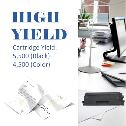 Image of TN635XL TN635 Toner Cartridge Set MFC-L8930CDW HL-L8430CDW MFC-L8730CDW | Compatible for Brother TN 635XL TN-635XL TN-635 for HL-L8570CDW MFC-L8970CDW HL-L8430CDWT MFC-EX575 Ink Printer 4 Pack